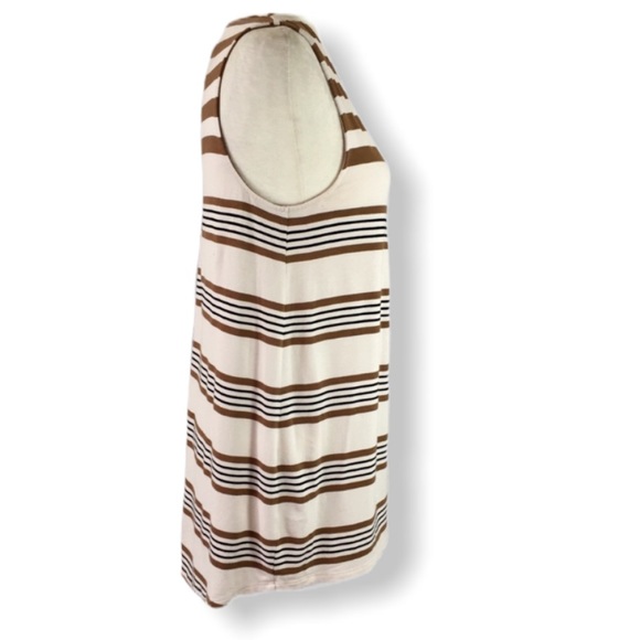 😎 Anthropologie Deletta striped sleeveless top - Picture 4 of 7